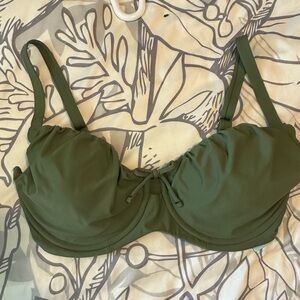 Birdsong balconette swim bikini top